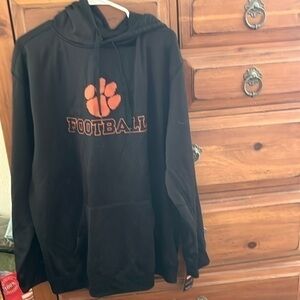 NWT Men’s Clemson Tigers Football Hoodie Size 2XL